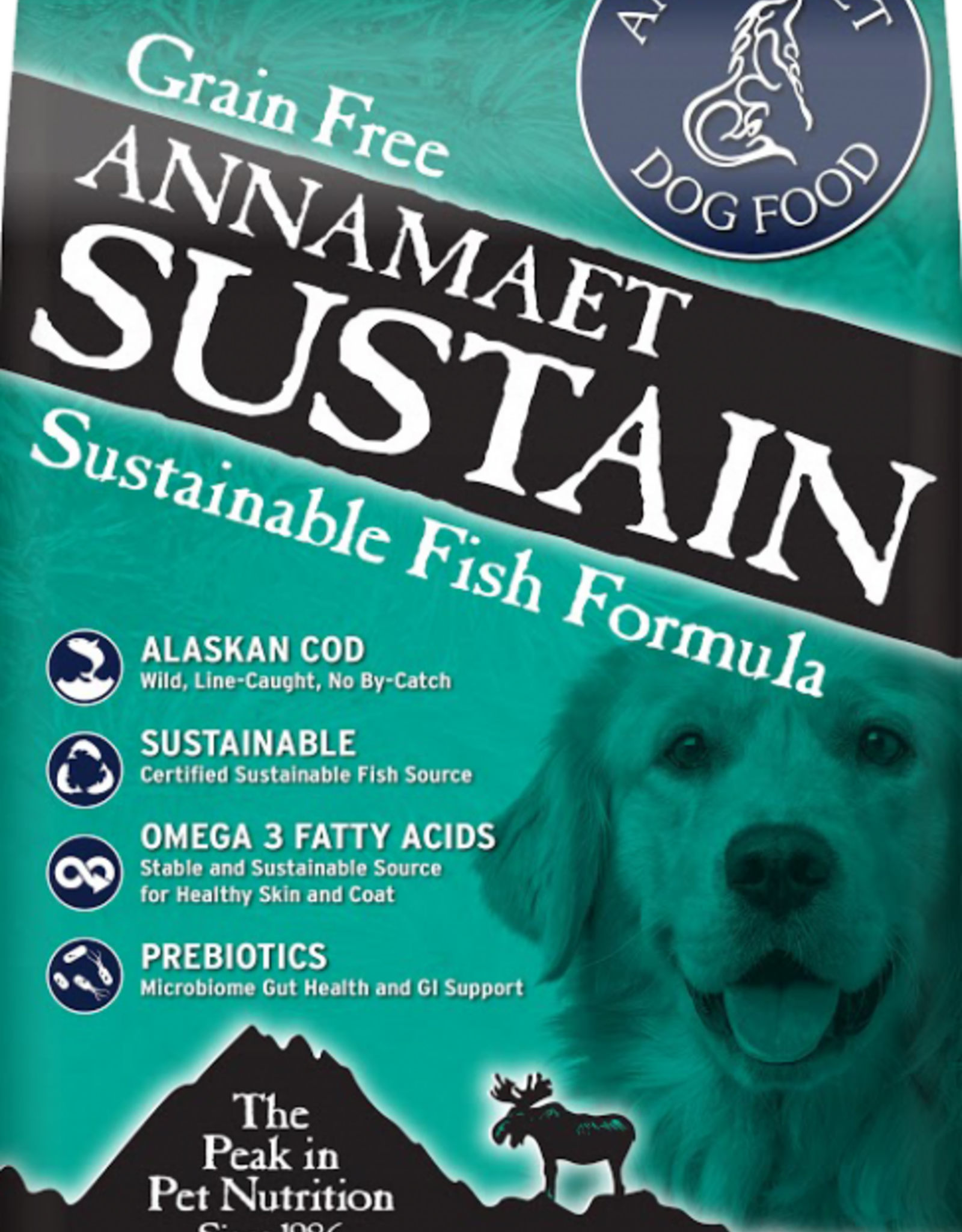 Annamaet Annamaet Grain-Free Sustain  Alaskan Cod Formula Dry Dog Food - 5 lb