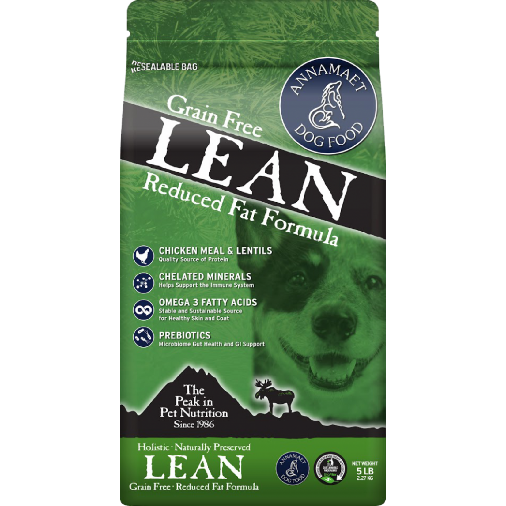 Annamaet Annamaet Grain-Free Lean Low Fat Formula Dry Dog Food - 25 lb