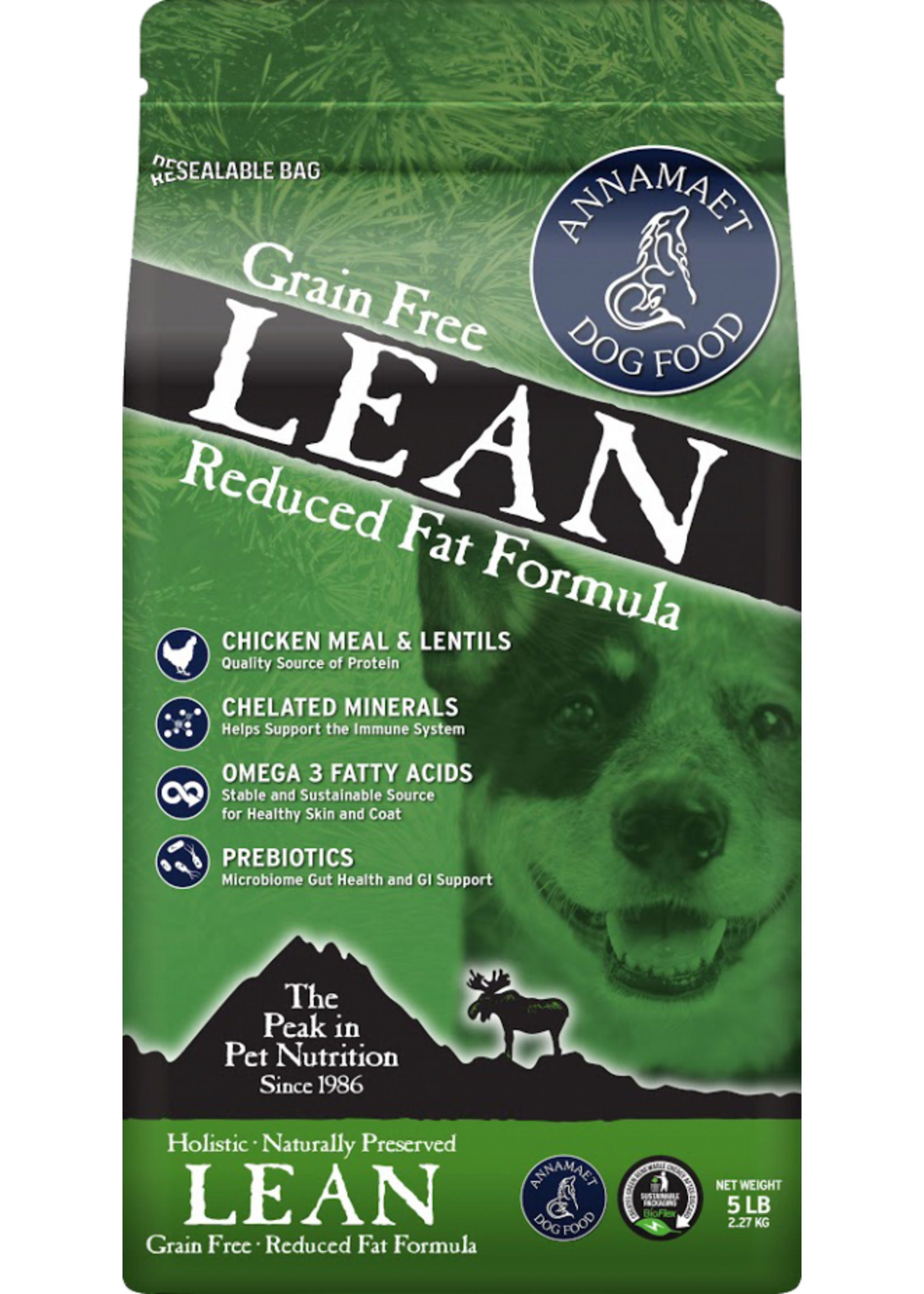 Annamaet Annamaet Grain-Free Lean Low Fat Formula Dry Dog Food - 25 lb