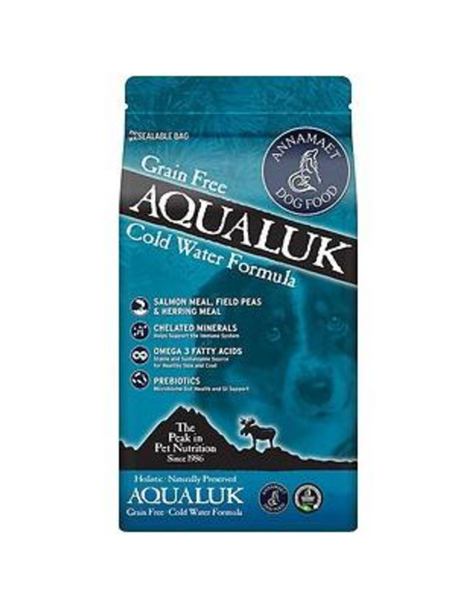 Annamaet Annamaet Grain-Free Aqualuk Cold Water Formula Dry Dog Food - 25 lb