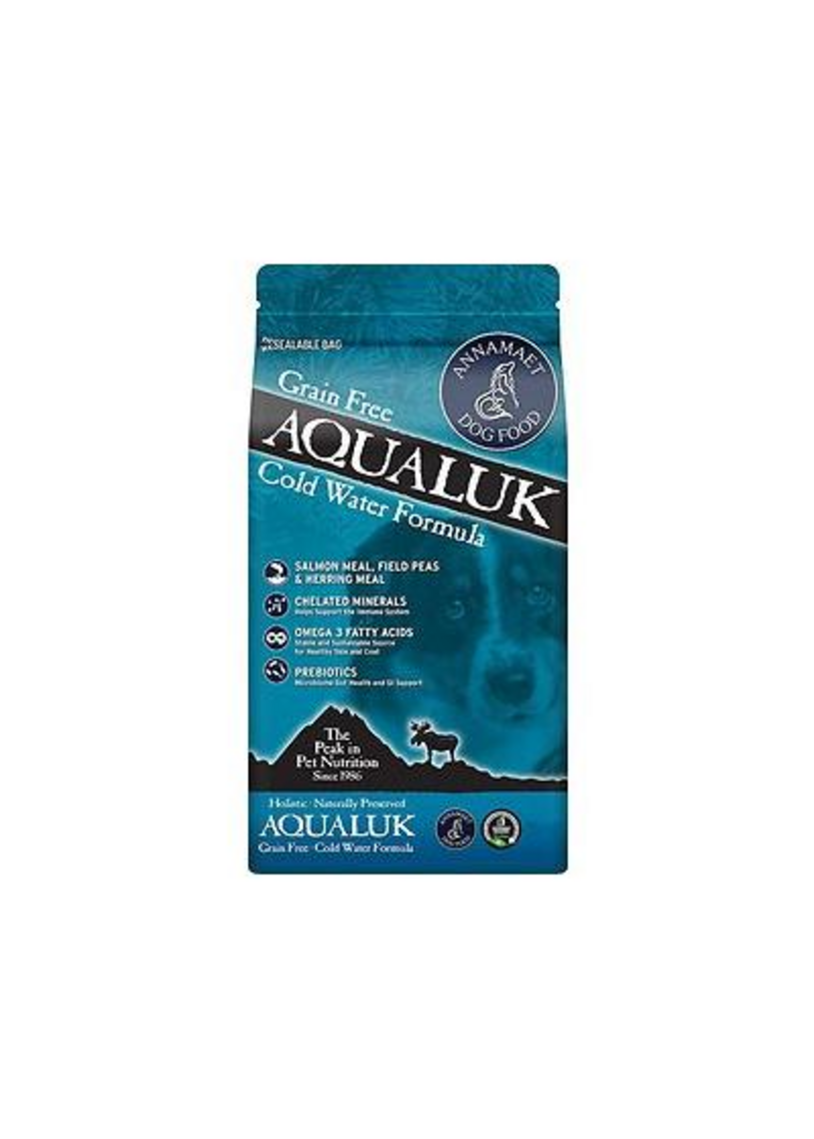 Annamaet Annamaet Grain-Free Aqualuk Cold Water Formula Dry Dog Food - 25 lb
