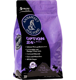 Annamaet Annamaet Original Option 24% Salmon Meal & Brown Rice Dry Dog Food - 5 lb