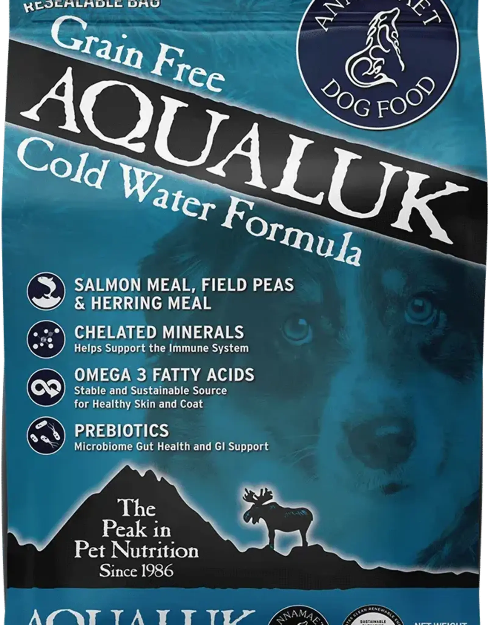 Annamaet Annamaet Grain-Free Aqualuk Cold Water Formula Dry Dog Food - 5 lb