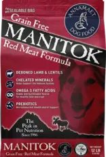 Annamaet Annamaet Manitok Grass Fed Free Range Lamb Buffalo & Venison Dry Dog Food - 5 lb
