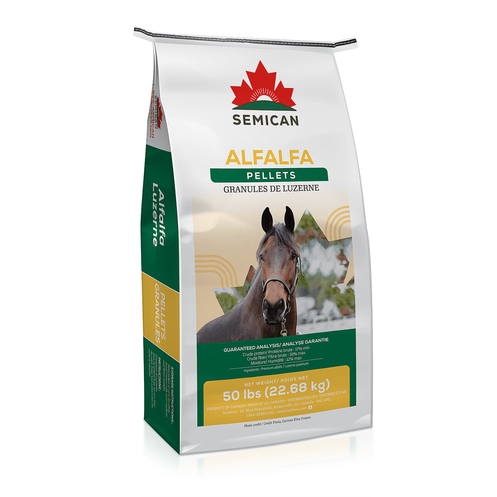 Semican Semican Alfalfa Pellets - 50 lbs