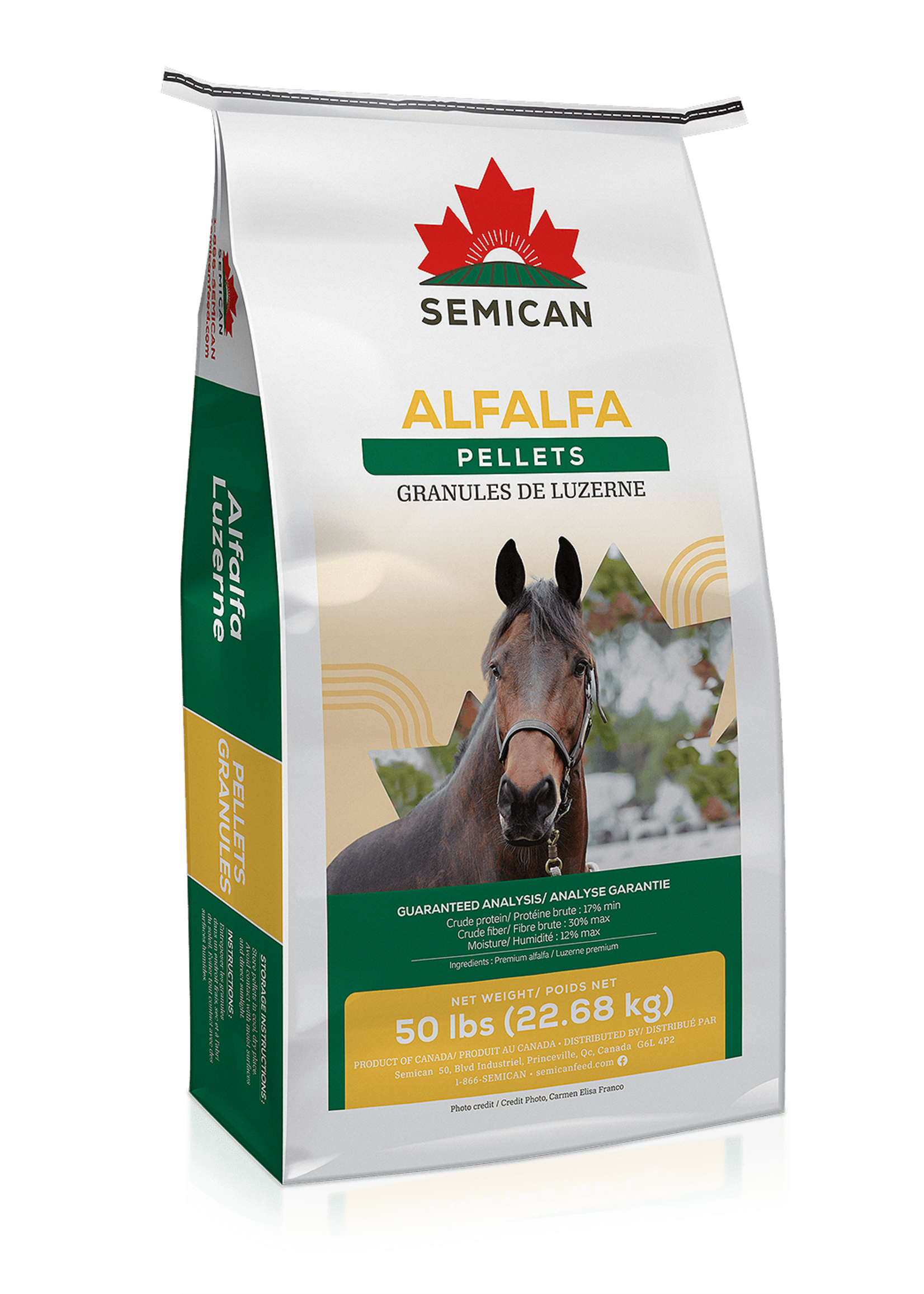 Semican Semican Alfalfa Pellets - 50 lbs
