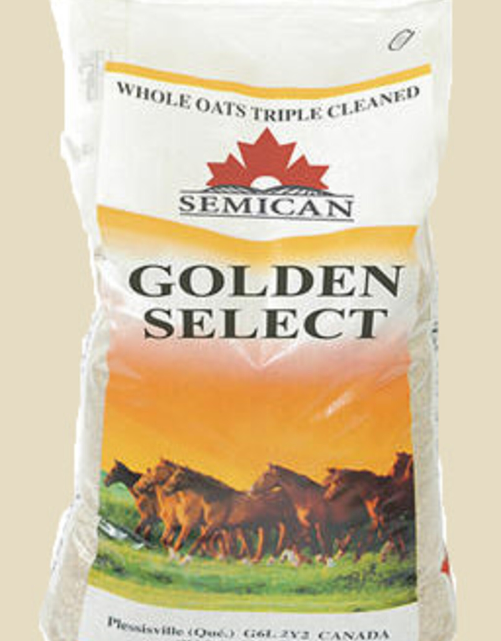 Semican Semican Crimped Oats - 50 lbs