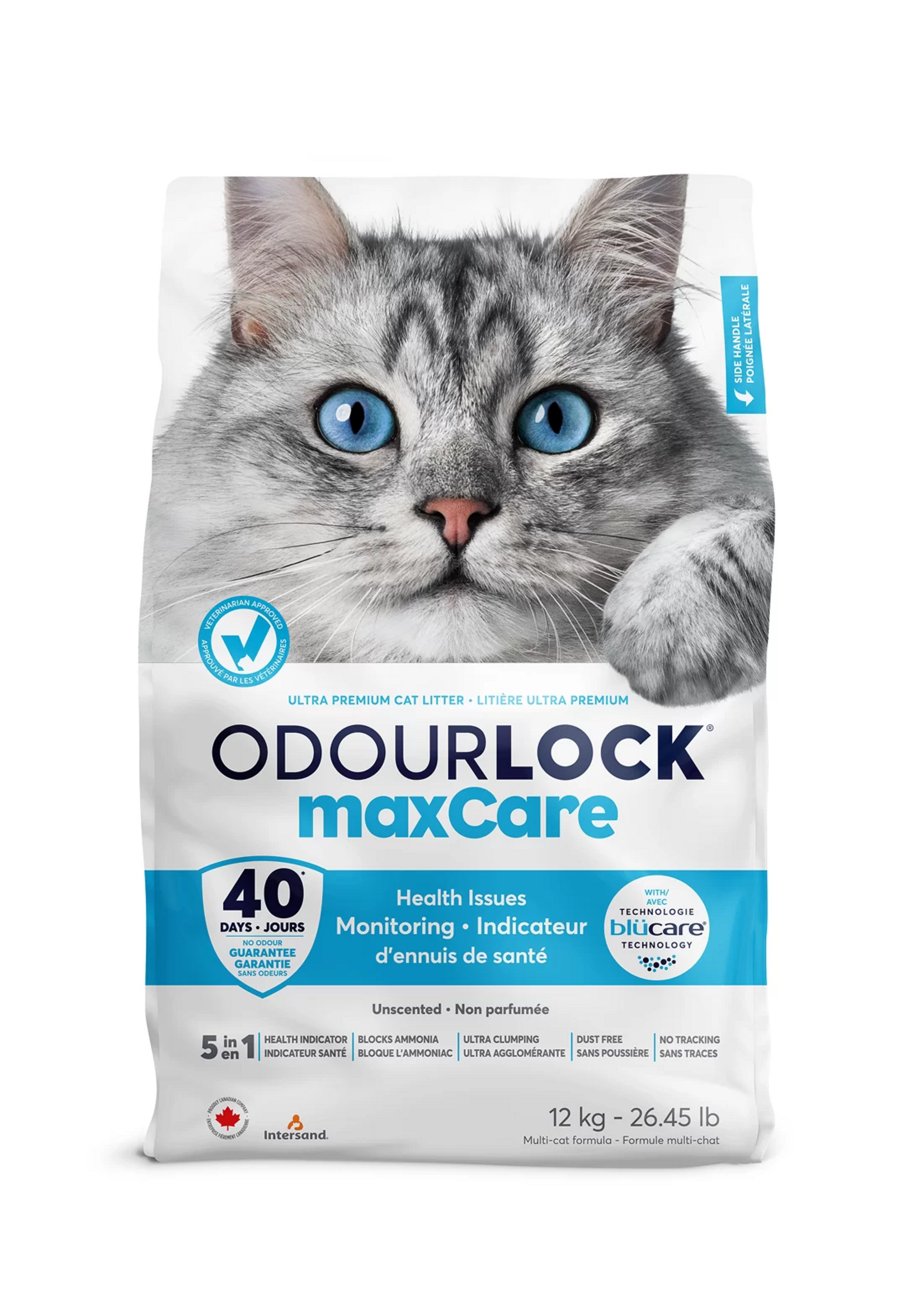 Intersand Intersand Odorlock MaxCare Clumping Cat Litter - 25 lb