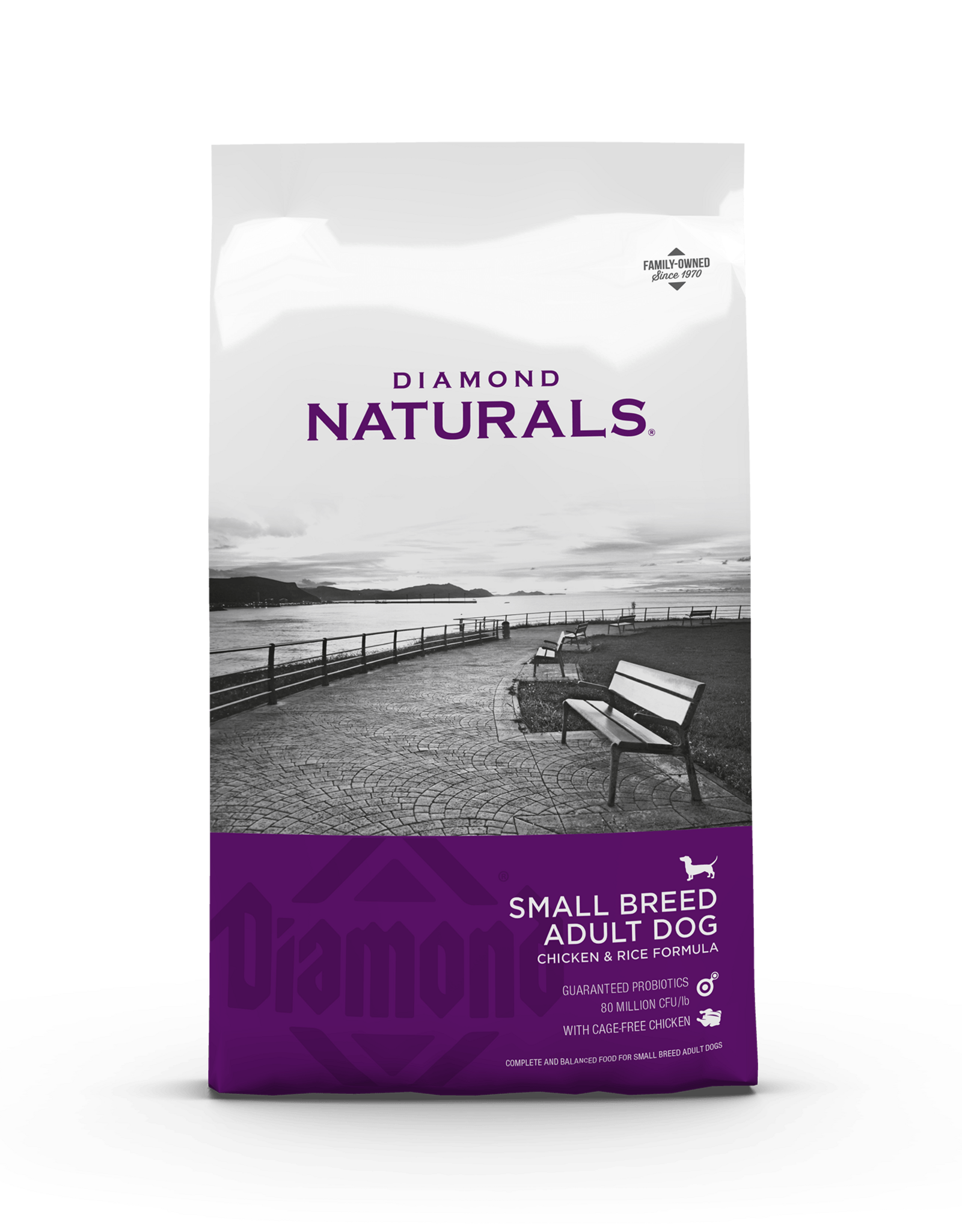 Diamond Diamond Naturals Small Breed Chicken & Rice Adult Dry Dog Food -18 lb