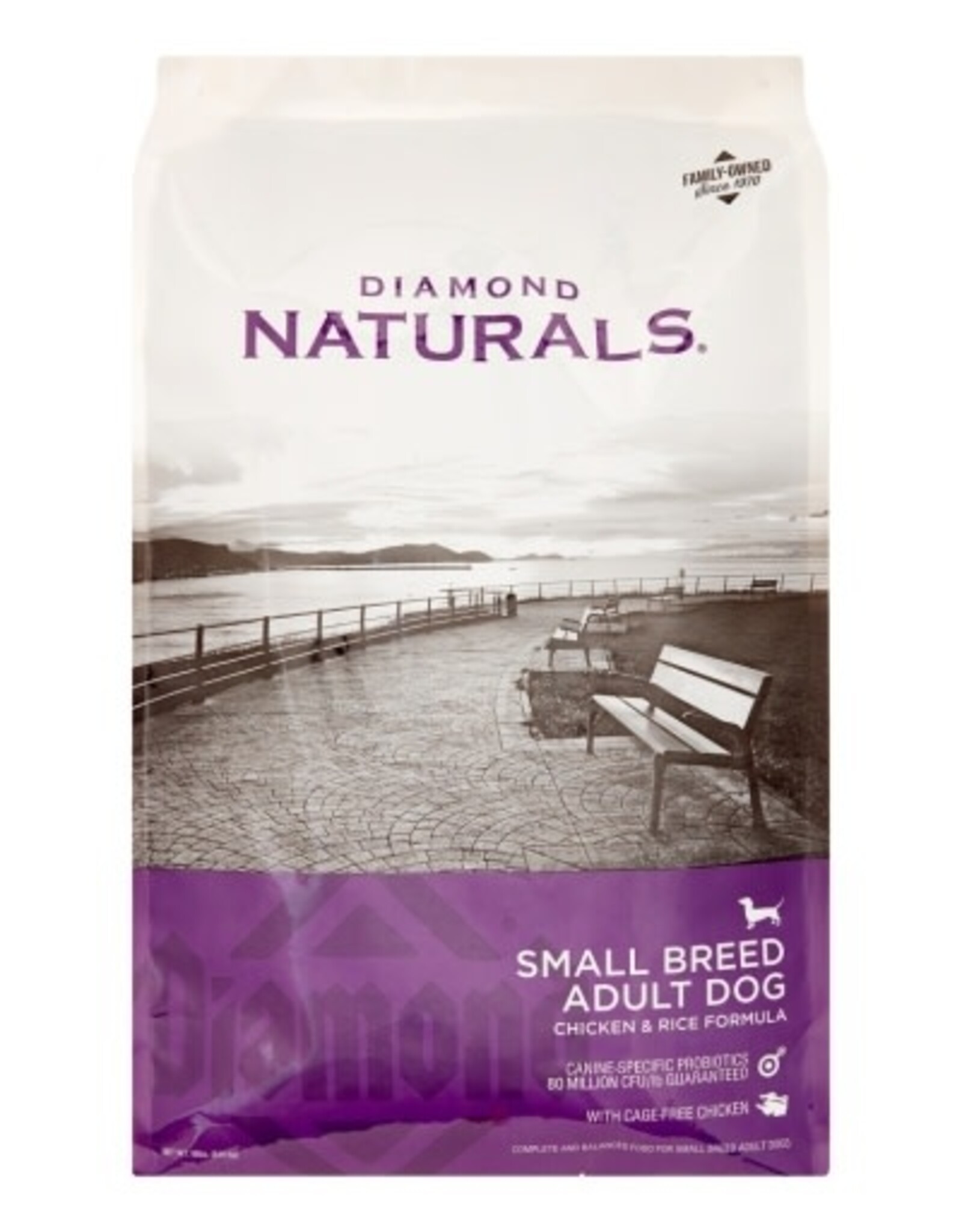 Diamond Diamond Naturals Small Breed Chicken & Rice Adult Dry Dog Food -18 lb