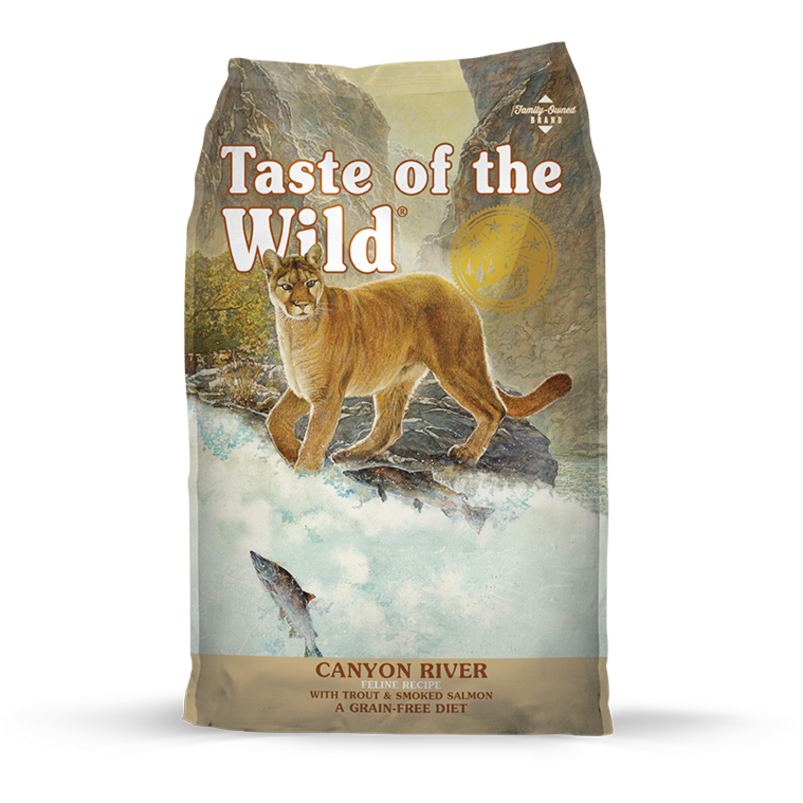 Taste of the Wild Taste of the Wild Canyon River Dry Cat Food - 5 lb