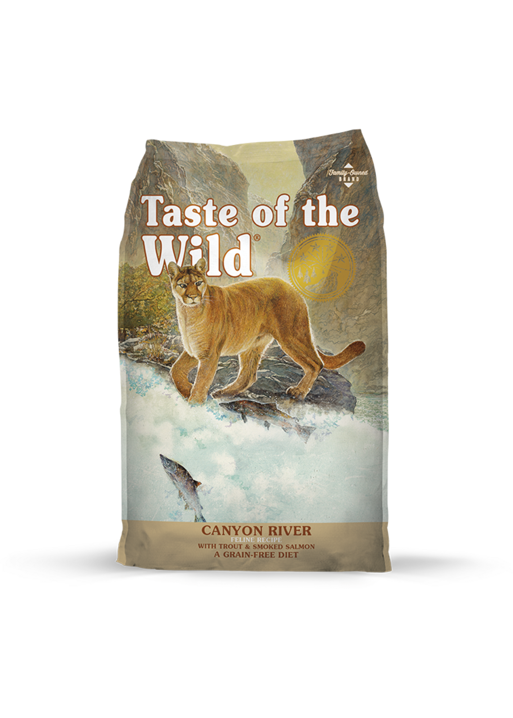 Taste of the Wild Taste of the Wild Canyon River Dry Cat Food - 5 lb