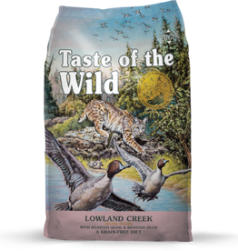 Taste of the Wild Taste of the Wild Lowland Creek Roasted Quail & Roasted Duck Dry Cat Food - 14 lb