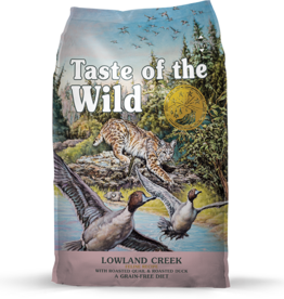 Taste of the Wild Taste of the Wild Lowland Creek Roasted Quail & Roasted Duck Dry Cat Food - 5 lb