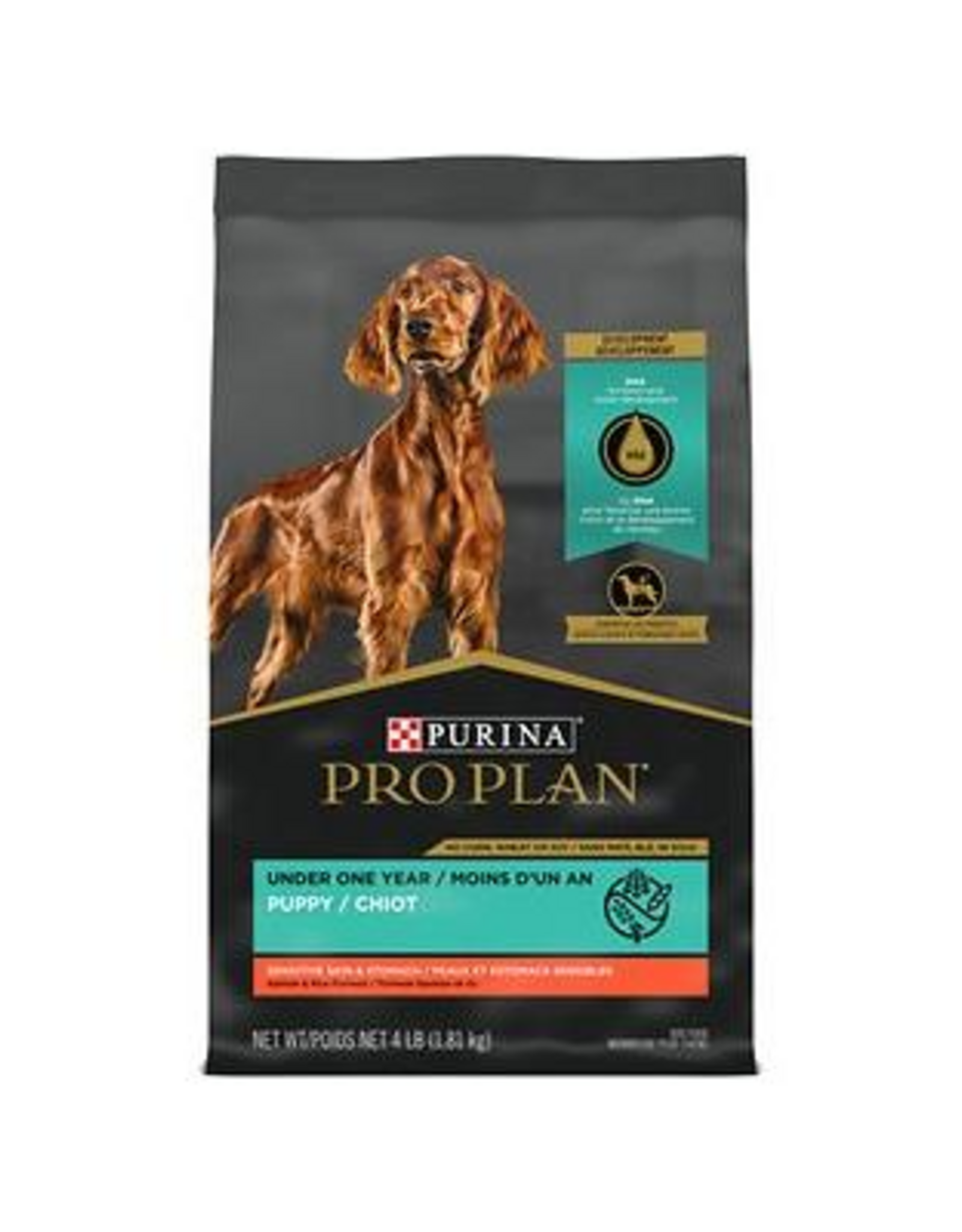 Purina Pro Plan Purina Pro Plan Puppy Sensitive Skin & Stomach Salmon & Rice Dry Dog Food - 4 lb