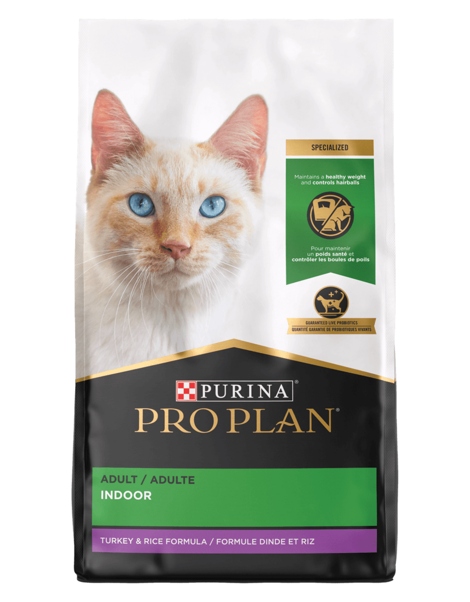 Purina Pro Plan Purina Pro Plan Hairball Management Indoor Turkey & Rice Dry Cat Food - 3.5 lb