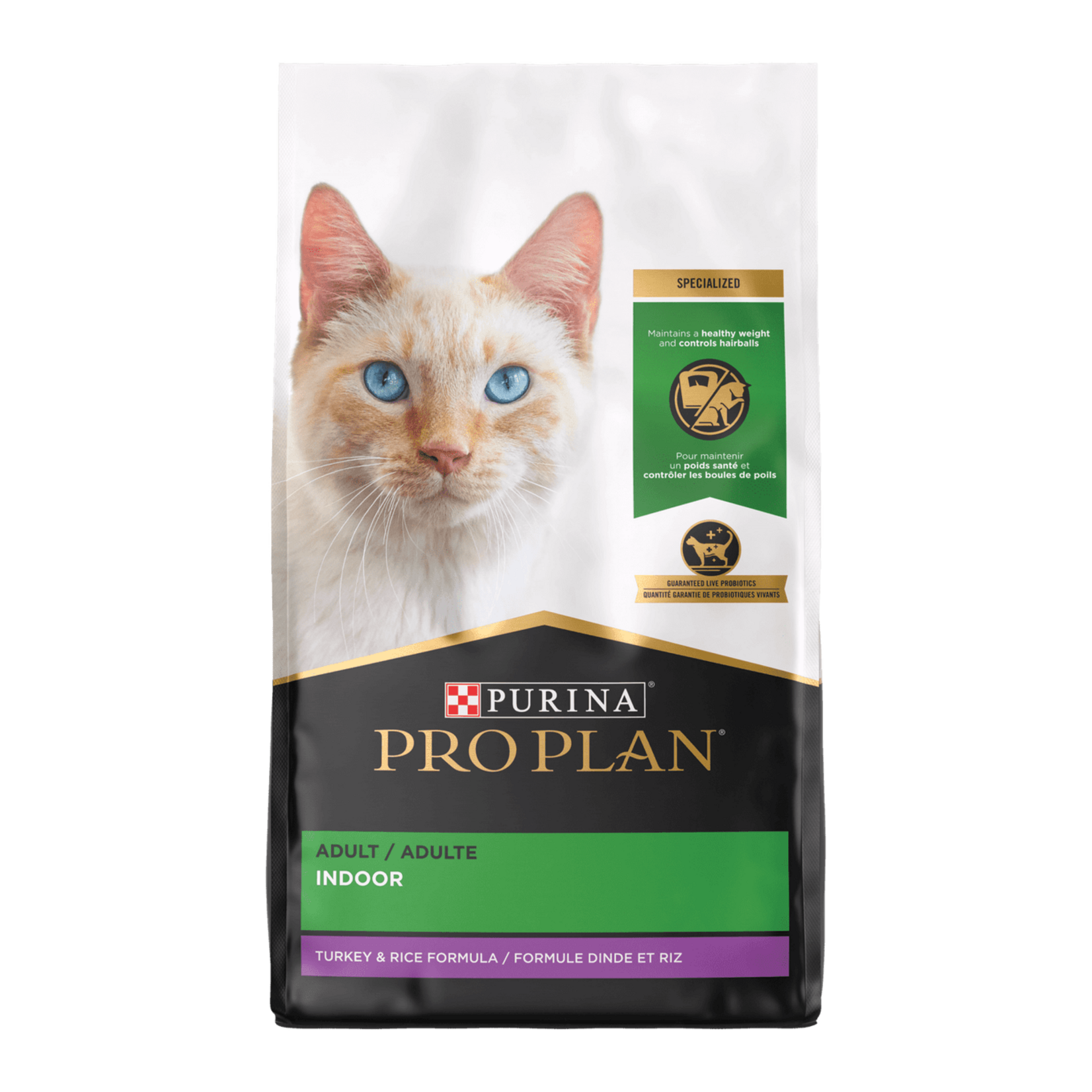 Purina Pro Plan Purina Pro Plan Hairball Management Indoor Turkey & Rice Dry Cat Food - 7 lb.