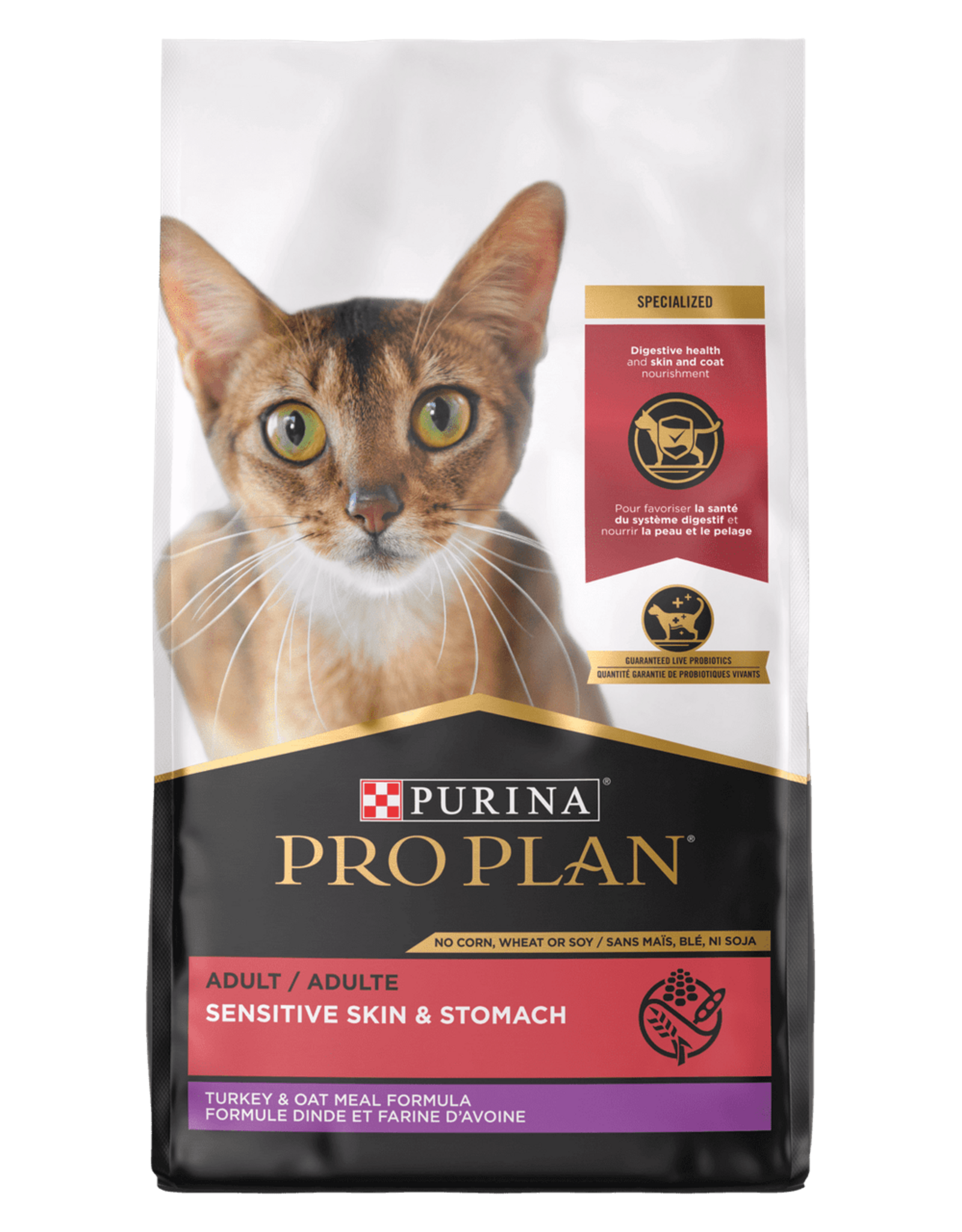 Purina Pro Plan Purina Pro Plan Sensitive Skin & Stomach Turkey & Oatmeal Dry Cat Food - 5.5 lb