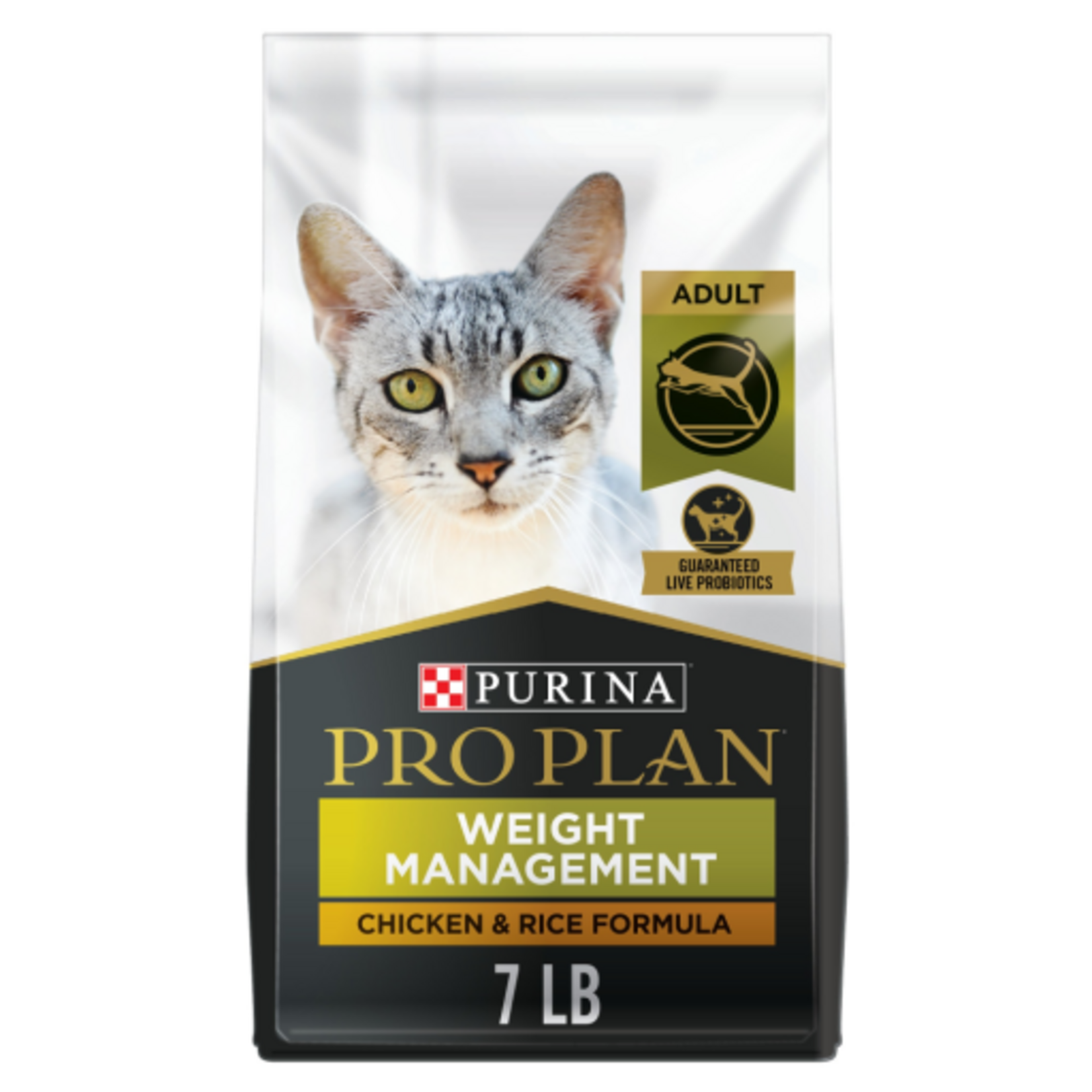 Purina Pro Plan Purina Pro Plan Weight Control Chicken & Rice Dry Cat Food - 7 lb.