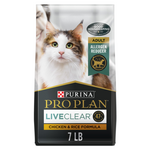 Purina Pro Plan Purina Pro Plan Allergen Reducing LIVECLEAR Chicken & Rice Dry Cat Food - 7 lb.