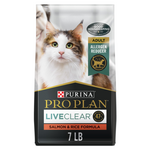 Purina Pro Plan Purina Pro Plan Allergen Reducing LIVECLEAR Salmon & Rice Dry Cat Food - 7 lb.