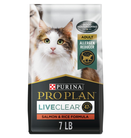 Purina Pro Plan Purina Pro Plan Allergen Reducing LIVECLEAR Salmon & Rice Dry Cat Food - 7 lb