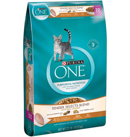 Purina ONE Purina ONE Tender Select Blends Chicken Dry Cat Food - 22 lb