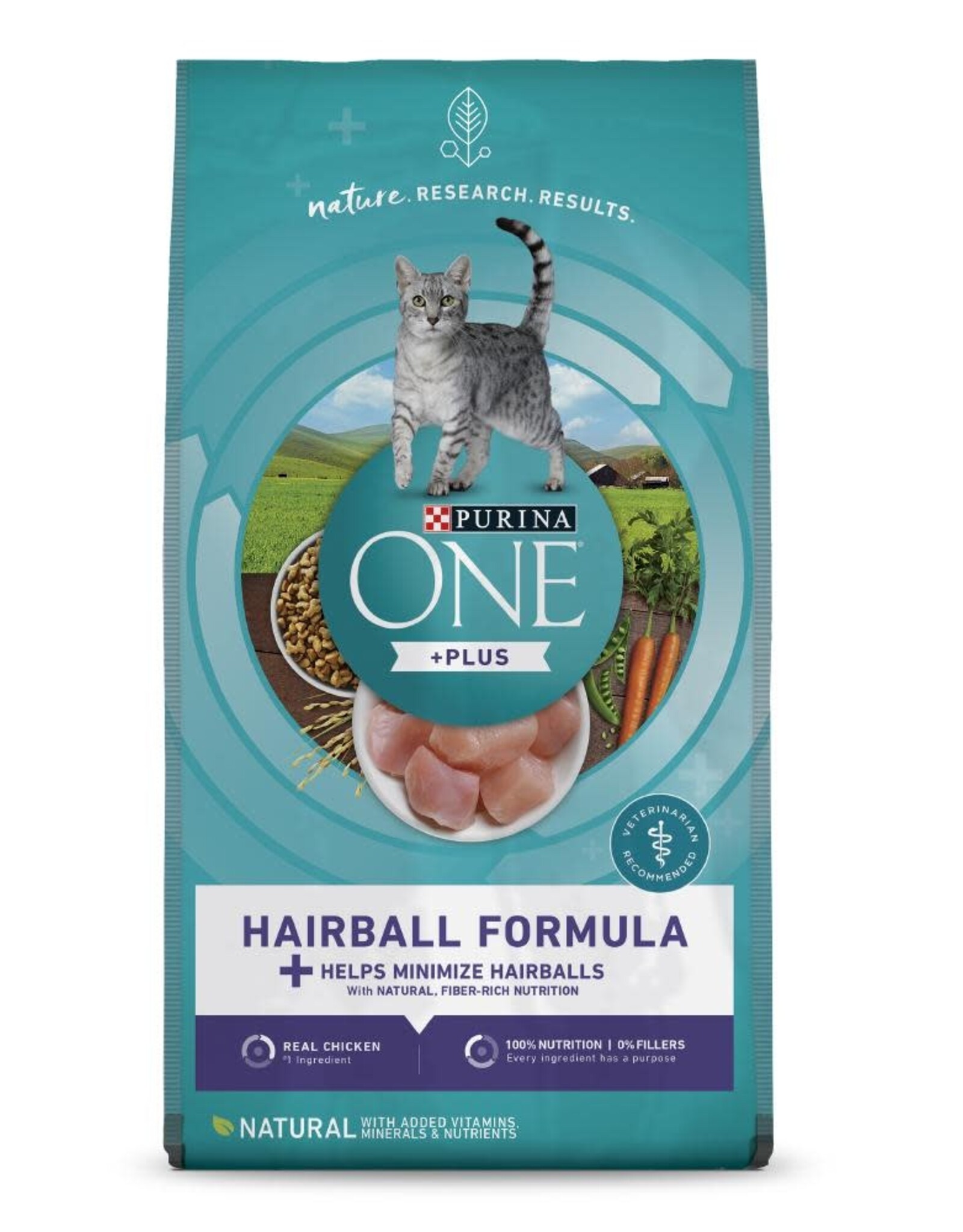 Purina ONE Purina ONE Hairball Control +Plus Dry Cat Food - 7 lb