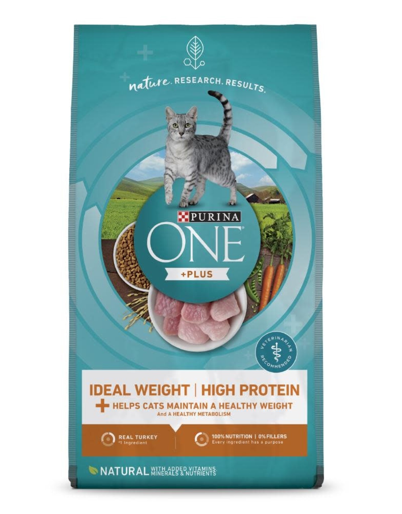 Purina ONE Purina ONE Ideal Weight High Protein Turkey Dry Cat Food - 7 lb