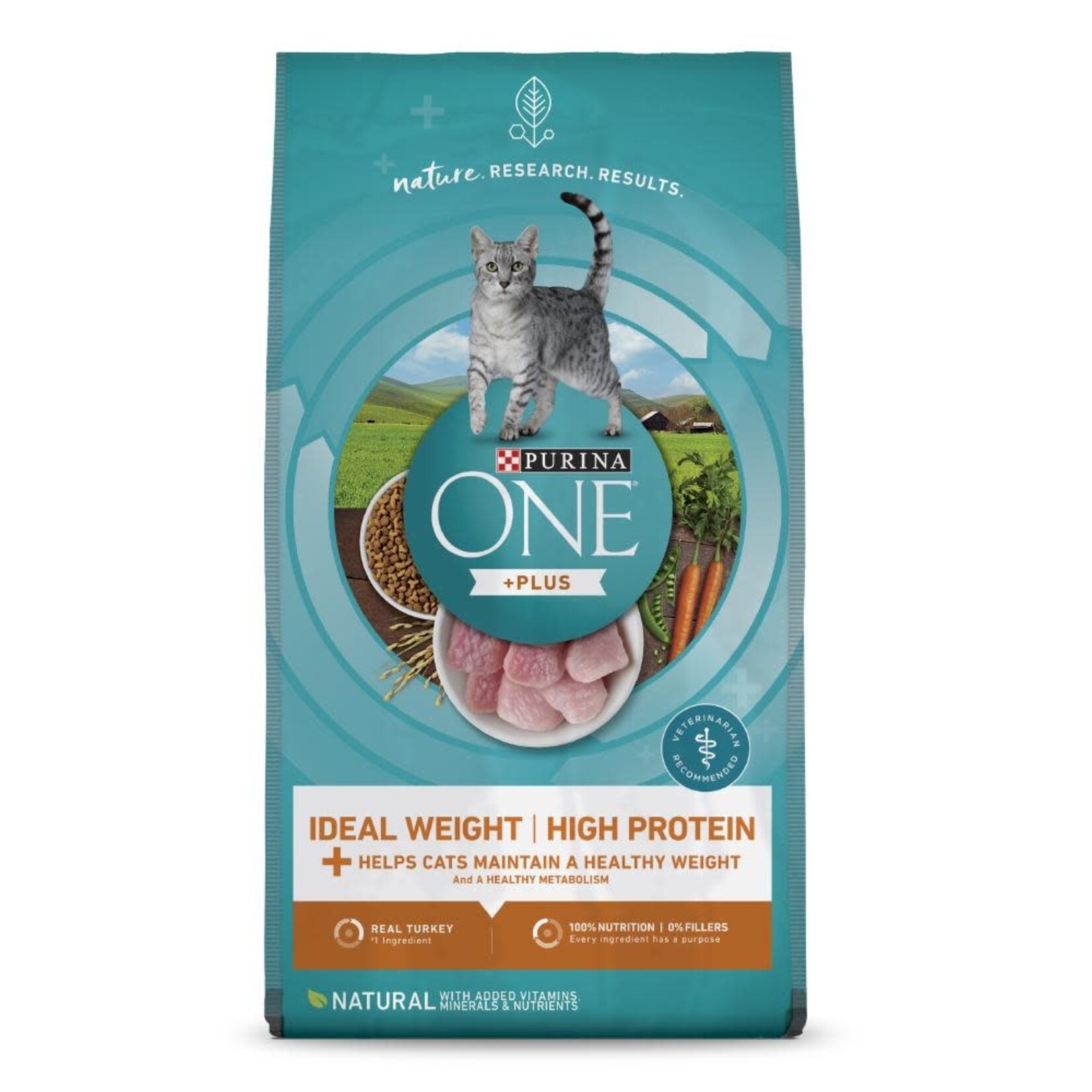 Purina ONE Purina ONE Ideal Weight High Protein Turkey Dry Cat Food - 7 lb