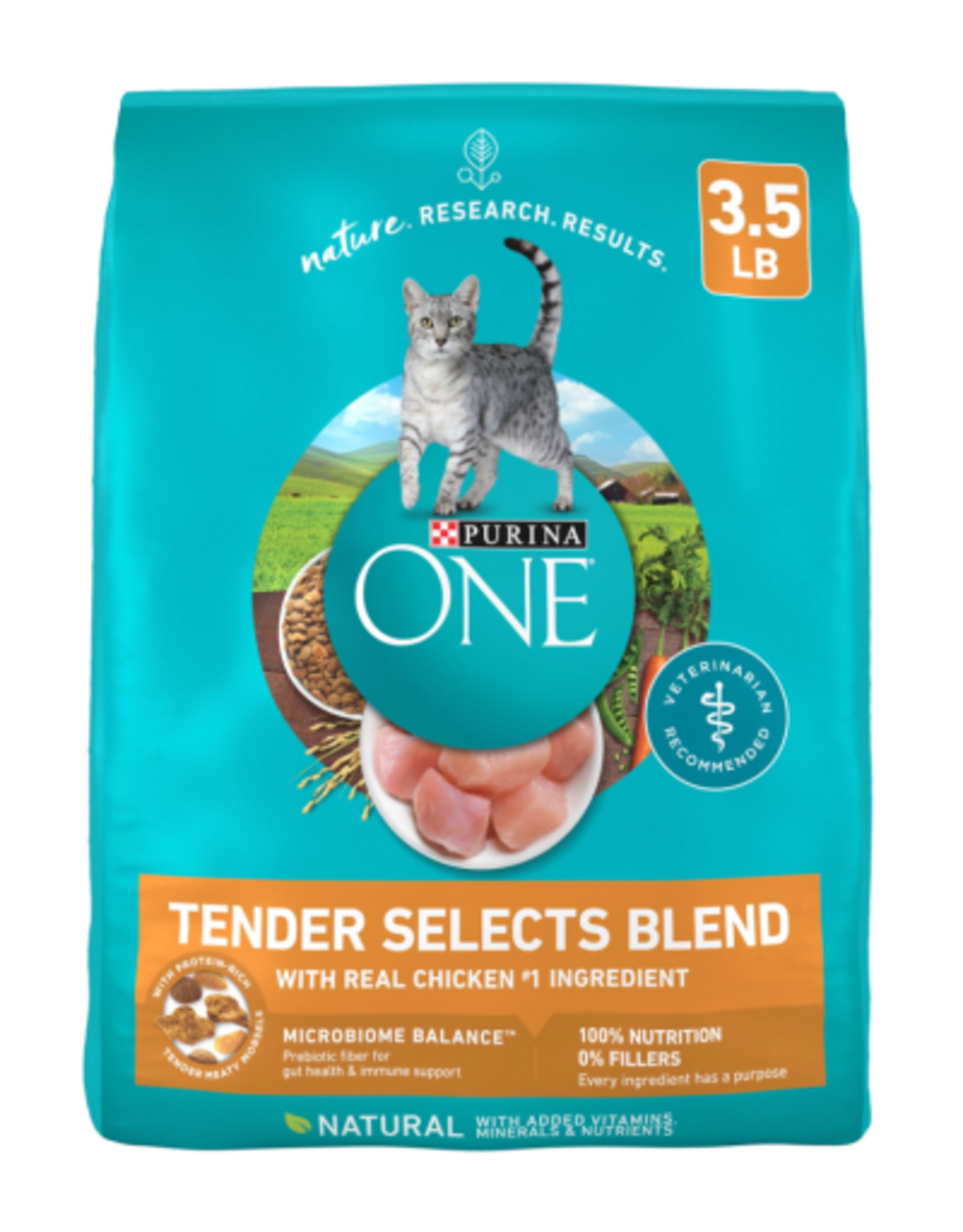 Purina ONE Purina ONE Tender Selects Blend Chicken Dry Cat Food - 3.5 lb