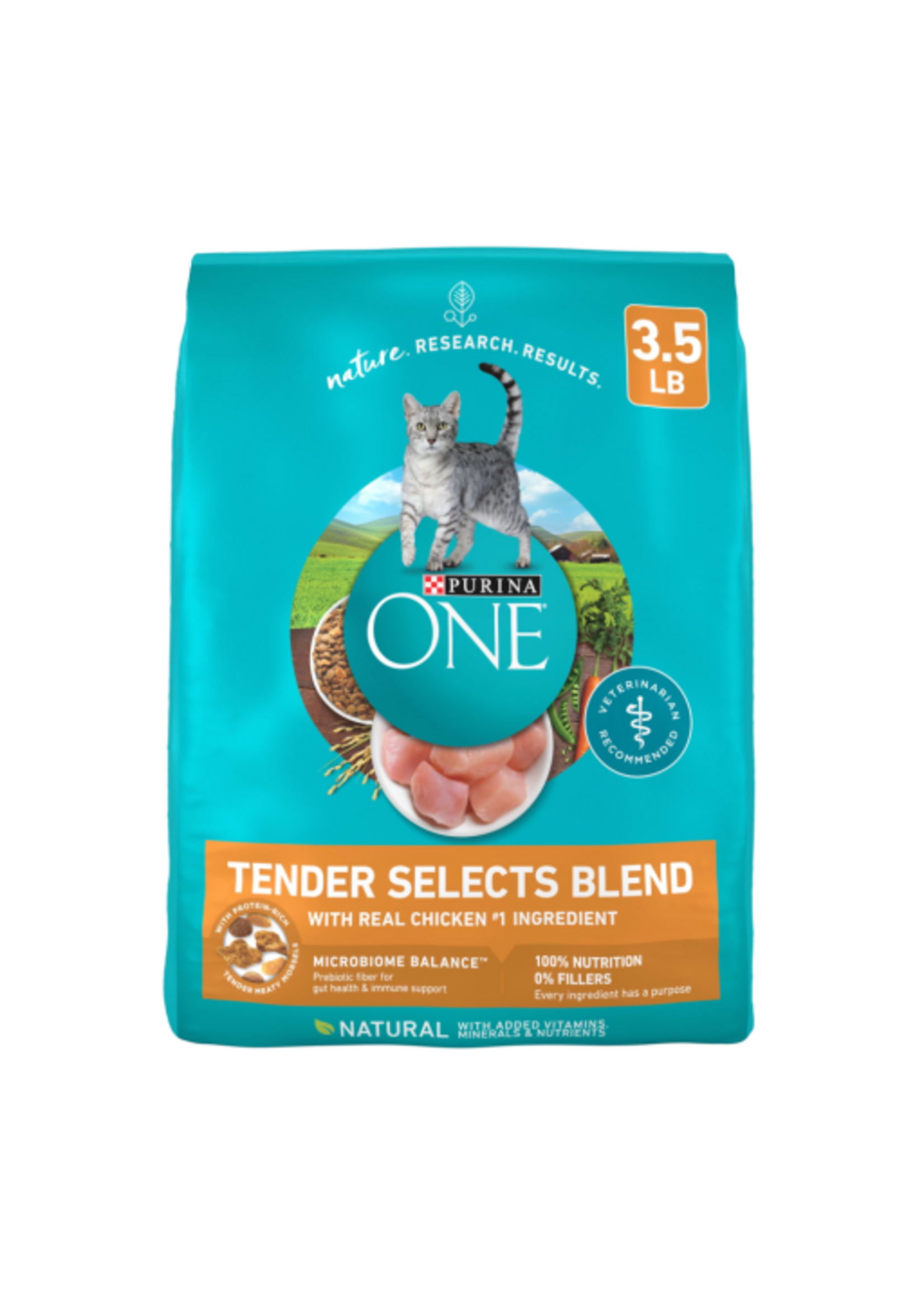 Purina ONE Purina ONE Tender Selects Blend Chicken Dry Cat Food - 3.5 lb