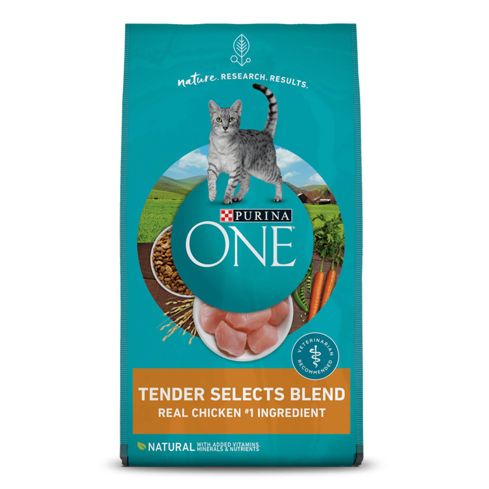 Purina ONE Purina ONE Tender Selects Blend Chicken Dry Cat Food - 7 lb