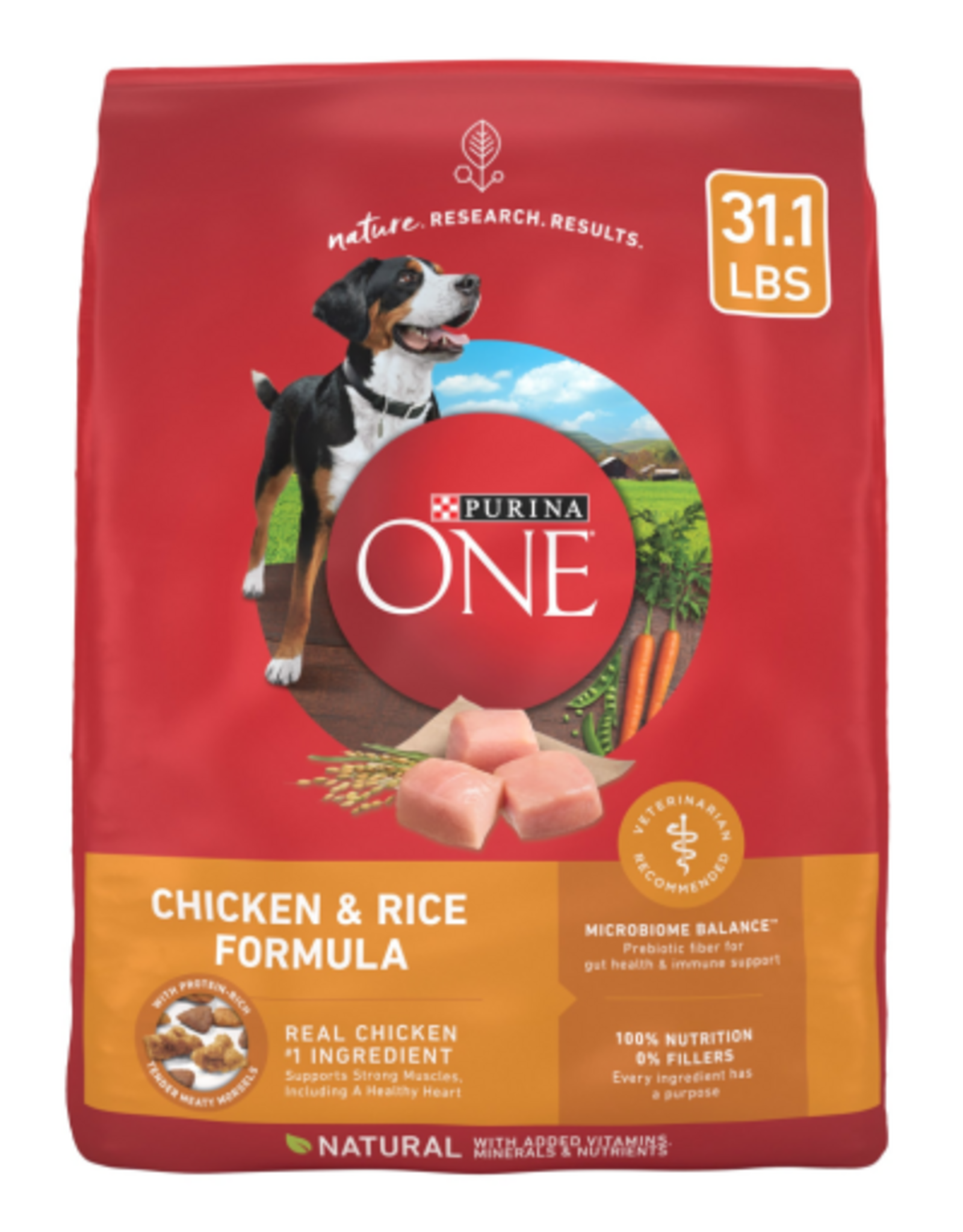Purina ONE Purina ONE Chicken & Rice Dry Dog Food - 31.1 lb