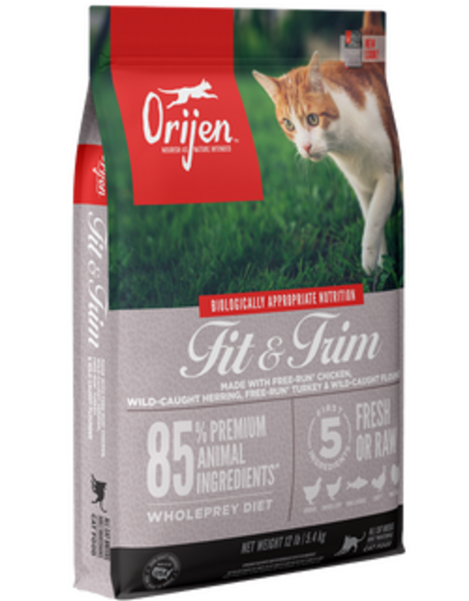 ORIJEN ORIJEN Fit & Trim Dry Cat Food - 4 Lbs.