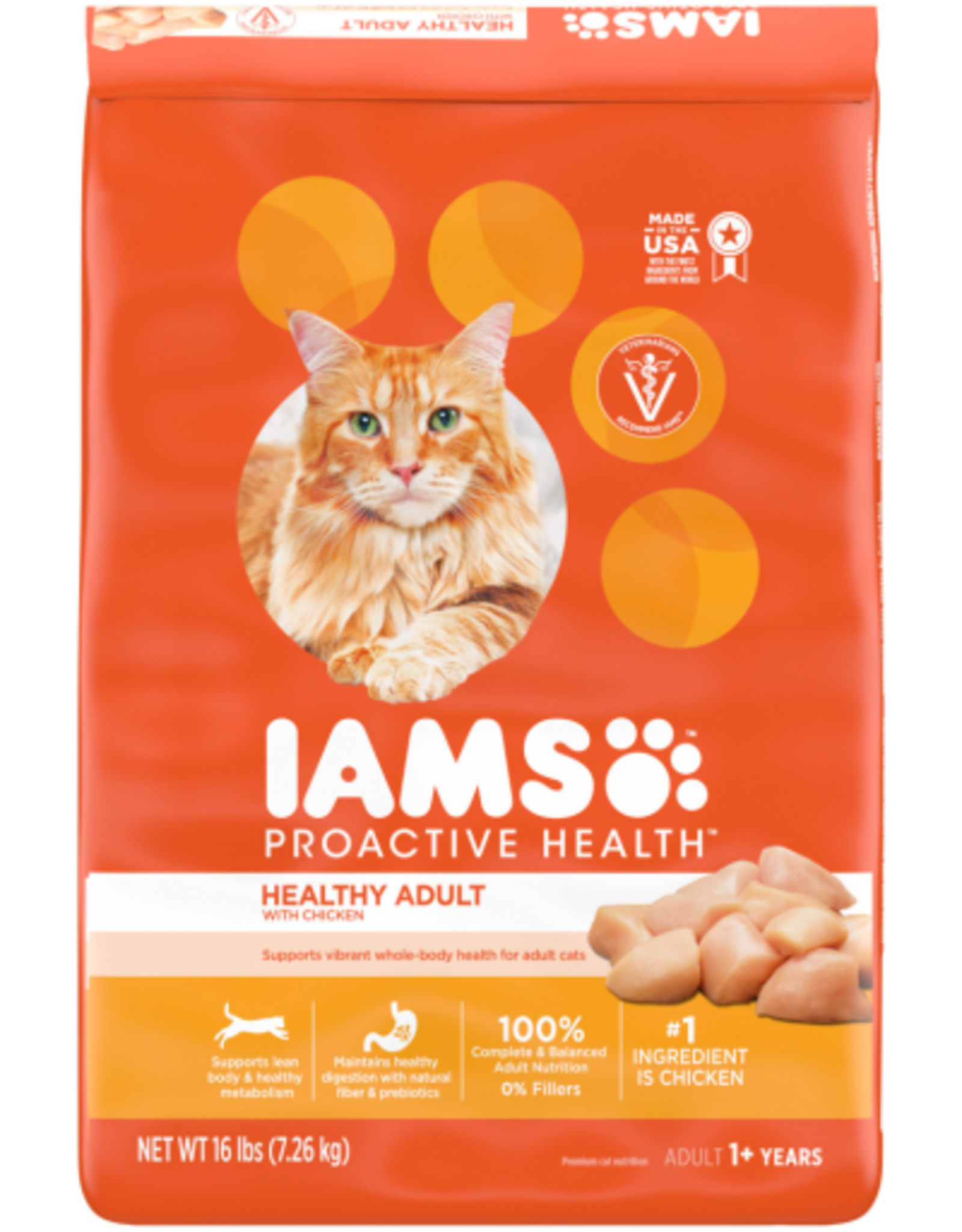 Iams Iams Proactive Health Chicken Adult Dry Cat Food - 16 lb