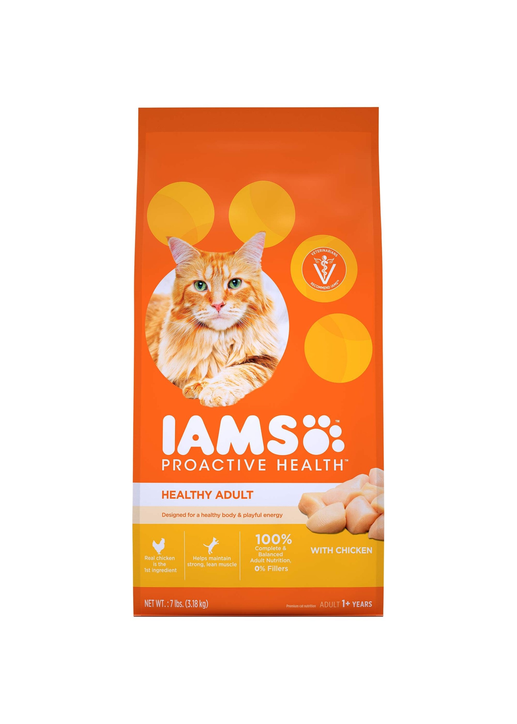 Iams Iams Proactive Health Chicken Adult Dry Cat Food - 22 lb