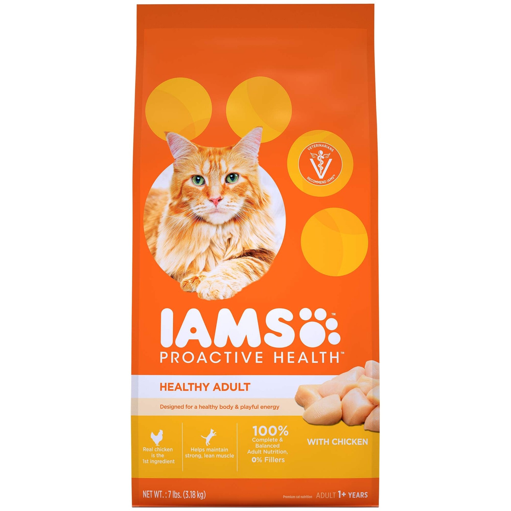 Iams Iams Proactive Health Chicken Adult Dry Cat Food - 7 lb