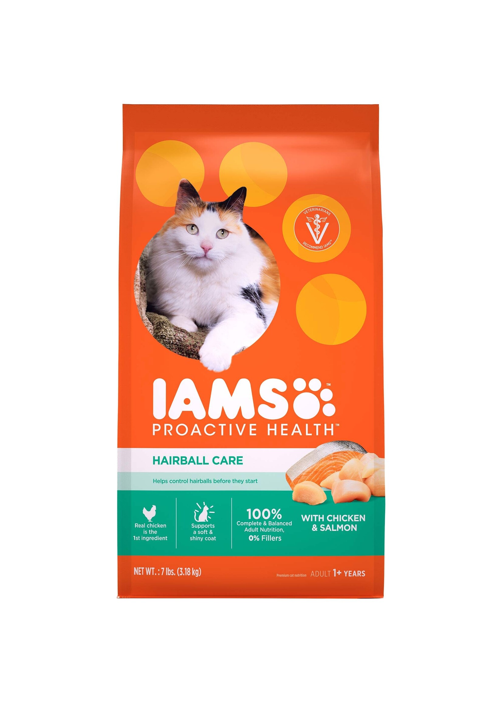 Iams Iams Proactive Health Hairball Care Dry Cat Food - 3.5 lb