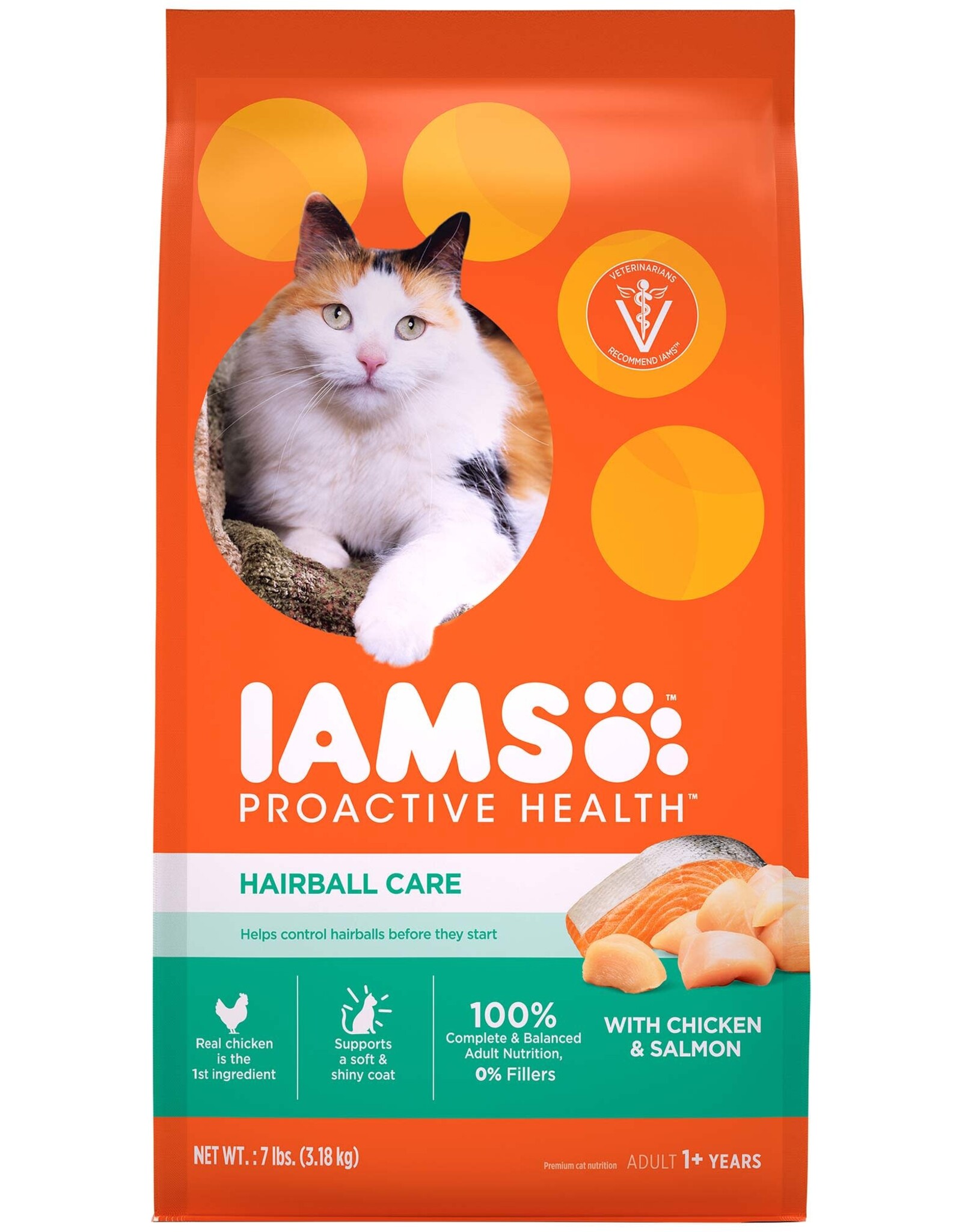 Iams Iams Proactive Health Hairball Care Dry Cat Food - 7 lb
