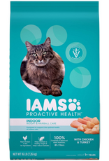 Iams Iams Proactive Health Indoor Weight & Hairball Care Dry Cat Food - 16 lb