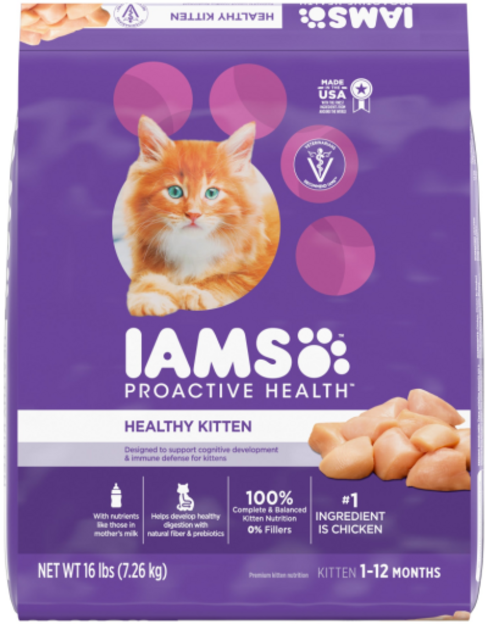 Iams Iams Proactive Health Kitten Chicken Dry Cat Food - 16 lb