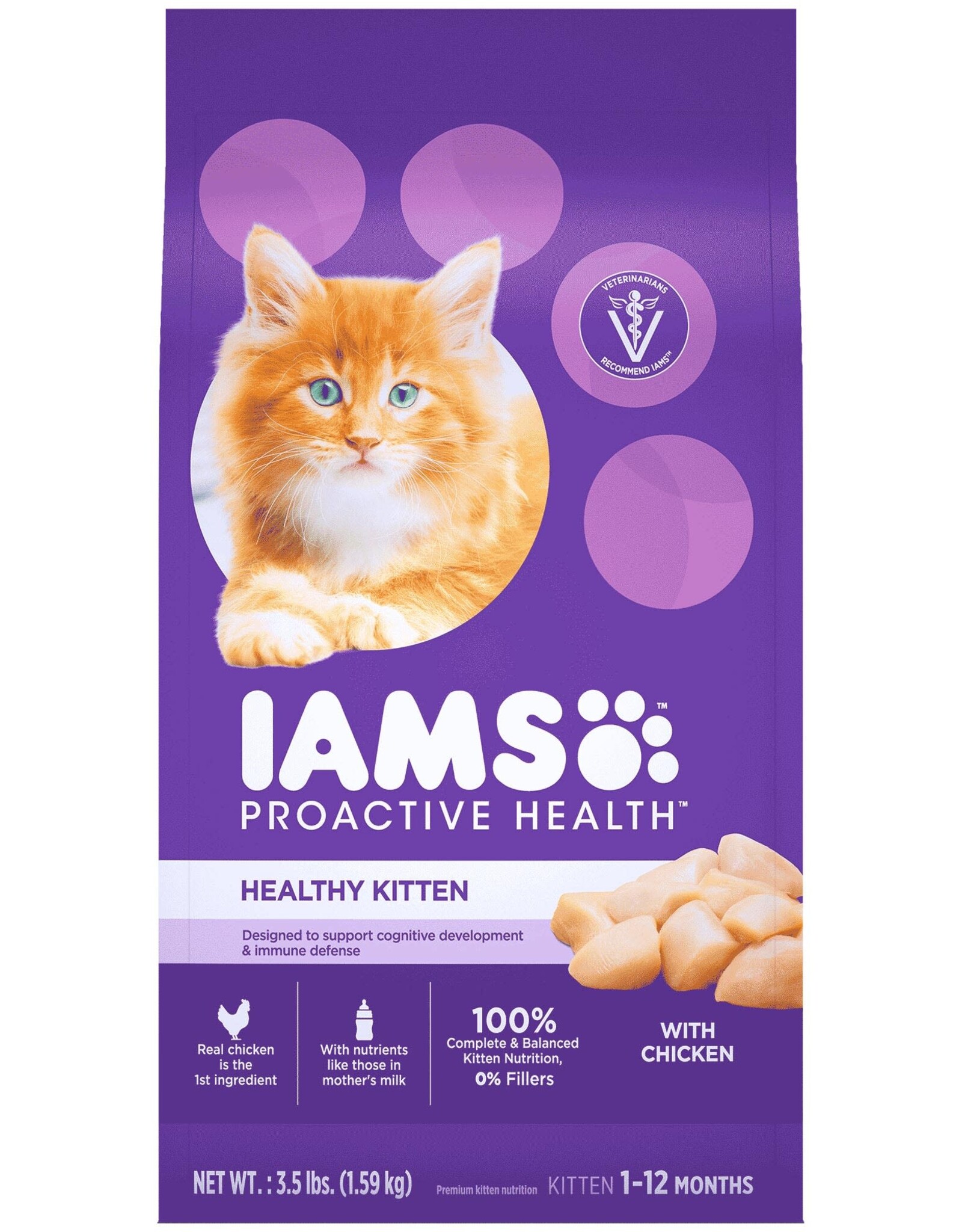 Iams Iams Proactive Health Kitten Chicken Dry Cat Food - 3.5 lb