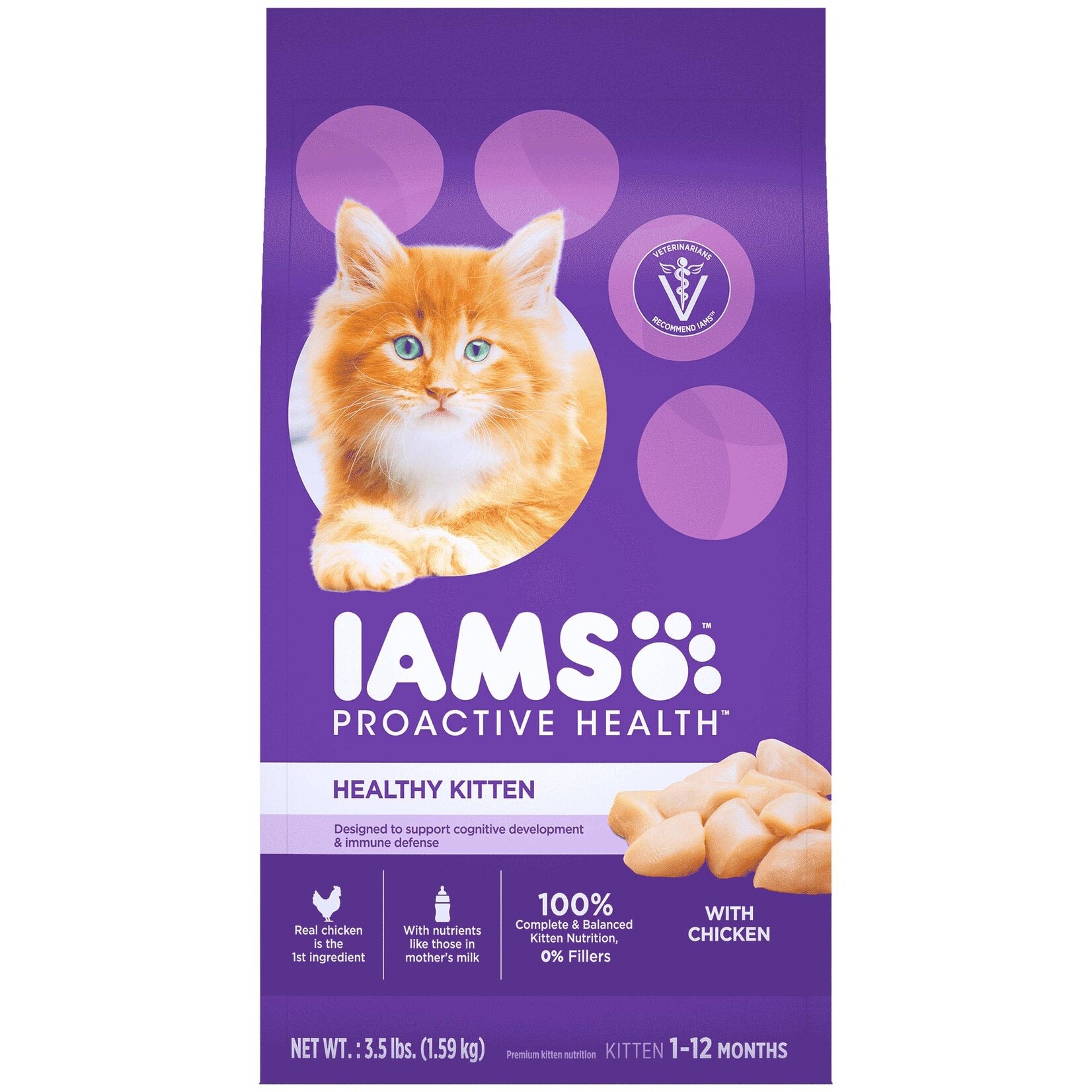 Iams Iams Proactive Health Kitten Chicken Dry Cat Food - 3.5 lb