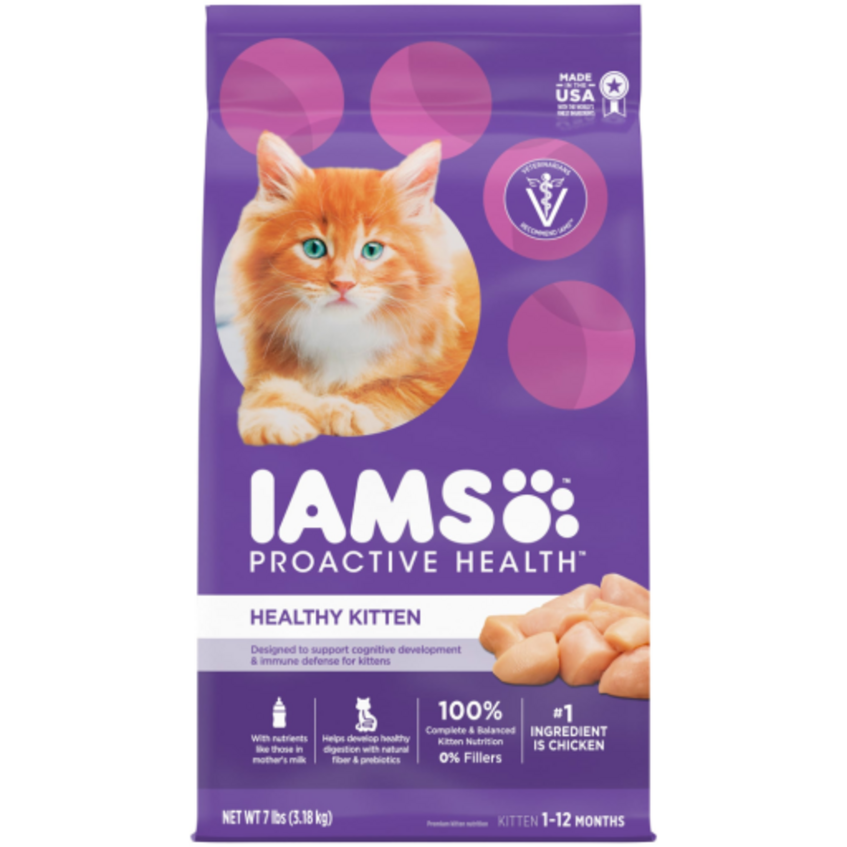 Iams Iams Proactive Health Kitten Chicken Dry Cat Food - 7 lb