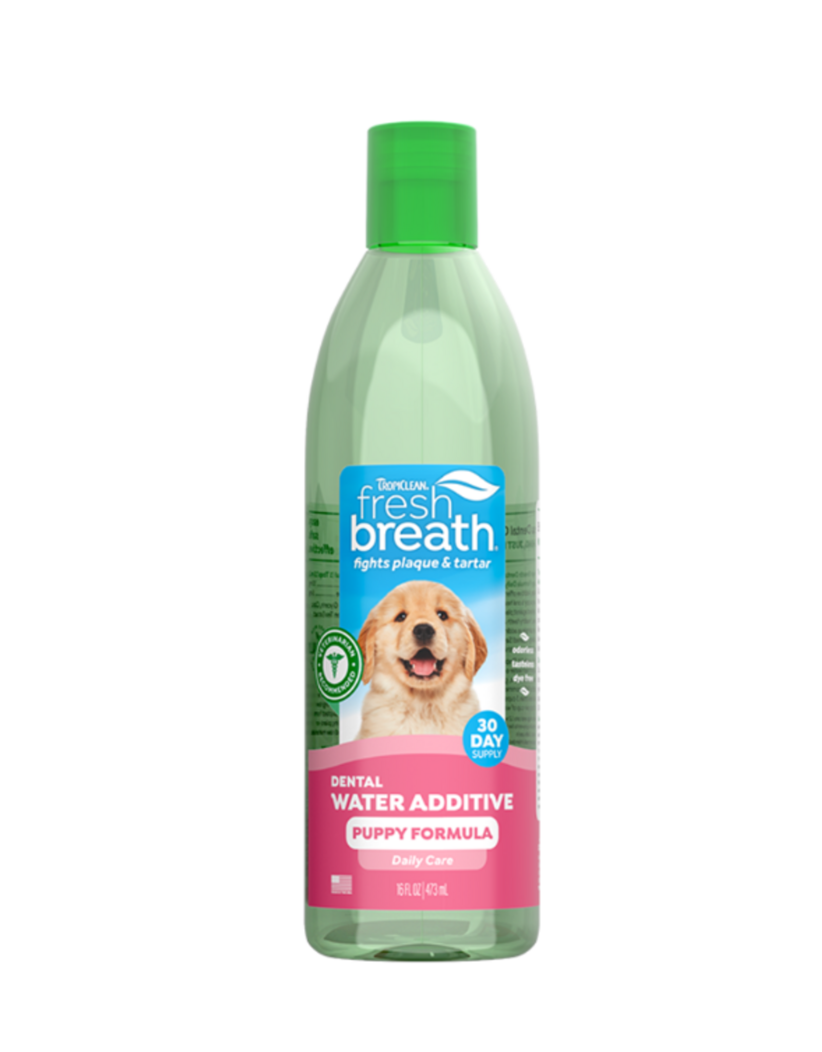 TropiClean Fresh Breath Oral Care Water Additive for Puppies - 16 oz