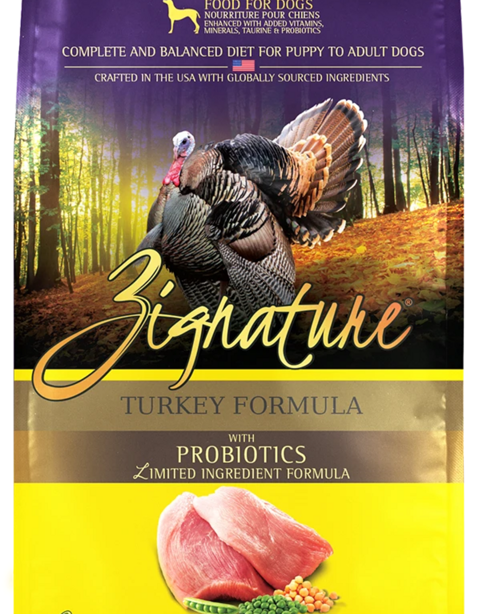 Zignature Zignature Original Turkey Formula Dry Dog Food - 4 lb