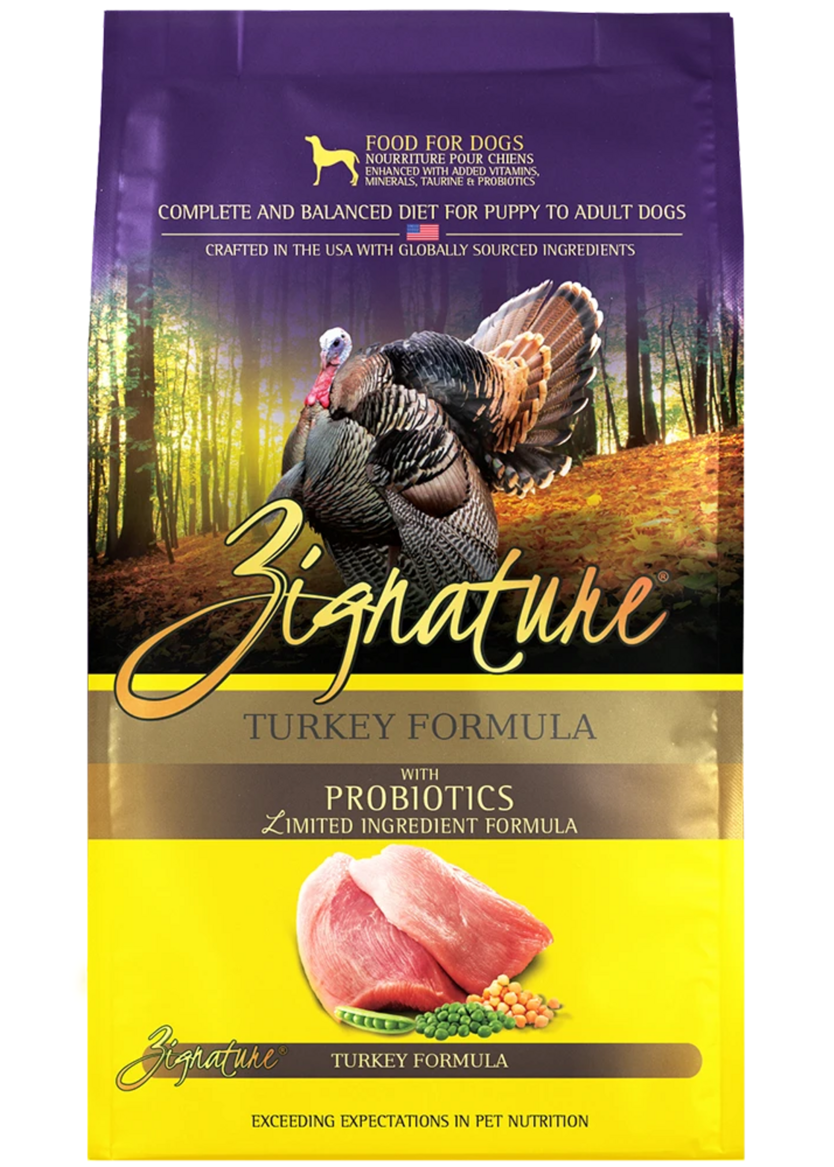 Zignature Zignature Original Turkey Formula Dry Dog Food - 4 lb