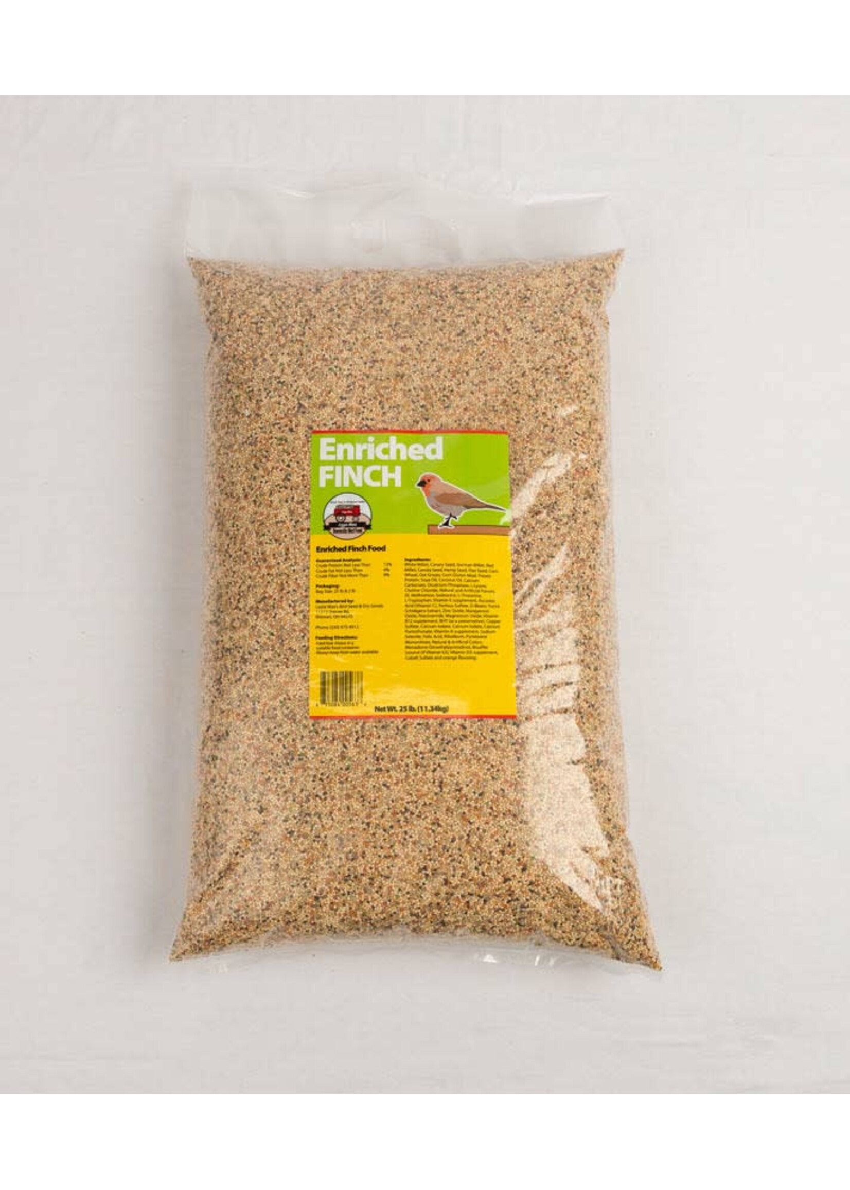 Lizzie Mae Lizzie Mae Enriched Finch Food - 25 lb