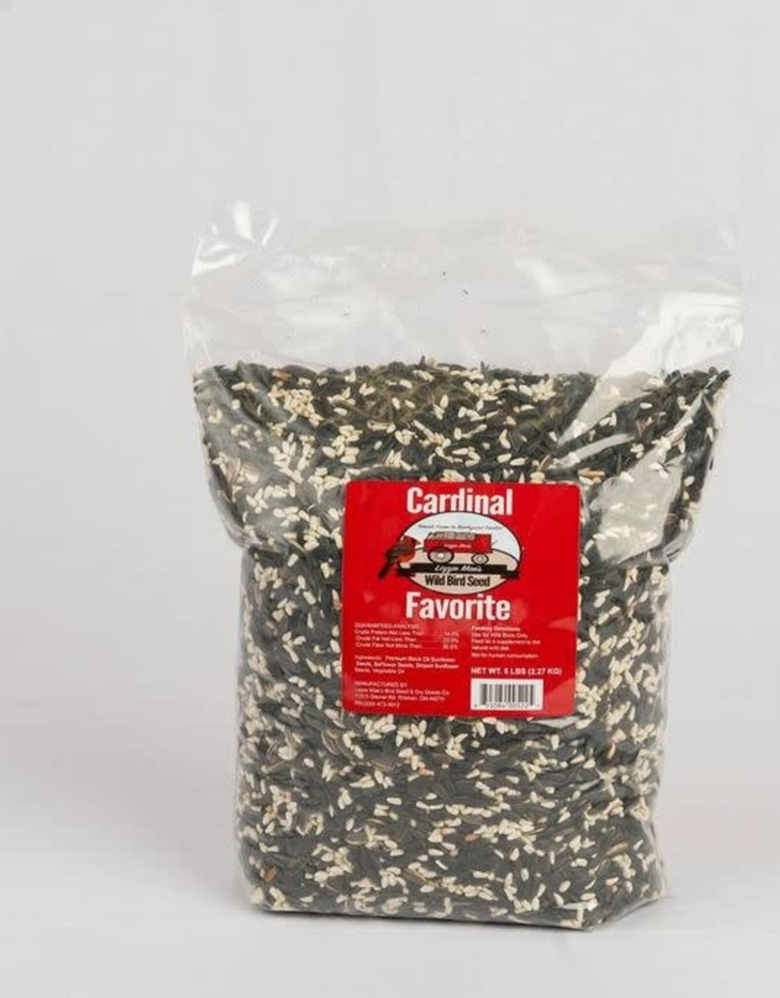 Lizzie Mae Lizzie Mae's Cardinal Favorite Wild Bird Seed Blend - 5 lb